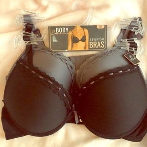 2 everyday Body Embrace push up bras